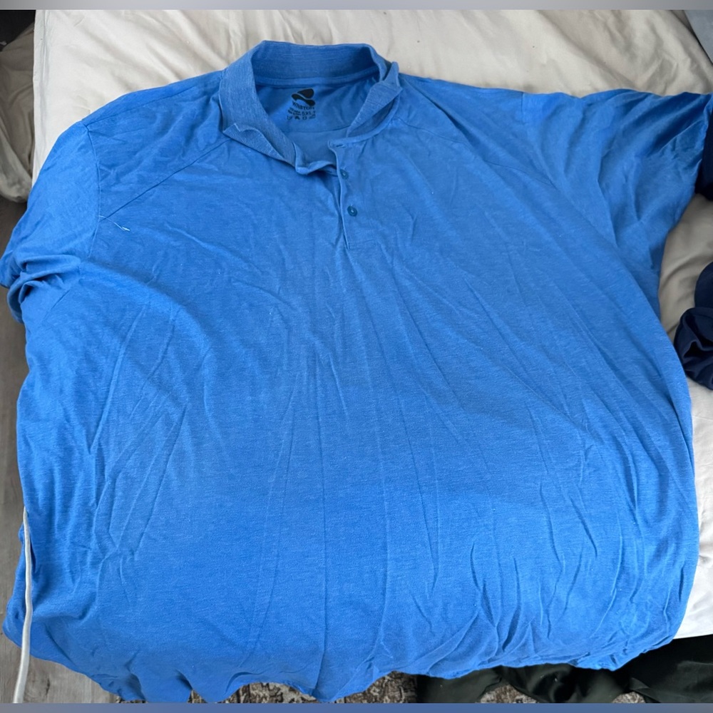 4 5XLT polos. Brands: Goodfellow & co and Winston